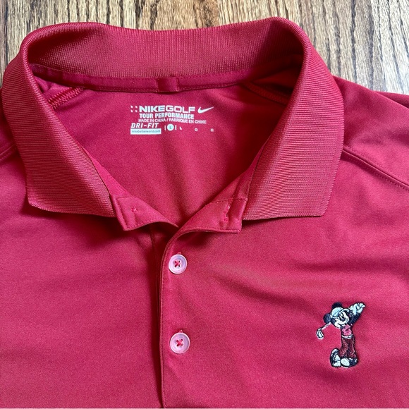 Men’s Nike Golf Shirt Mickey Mouse Collection Size Large - Picture 2 of 5